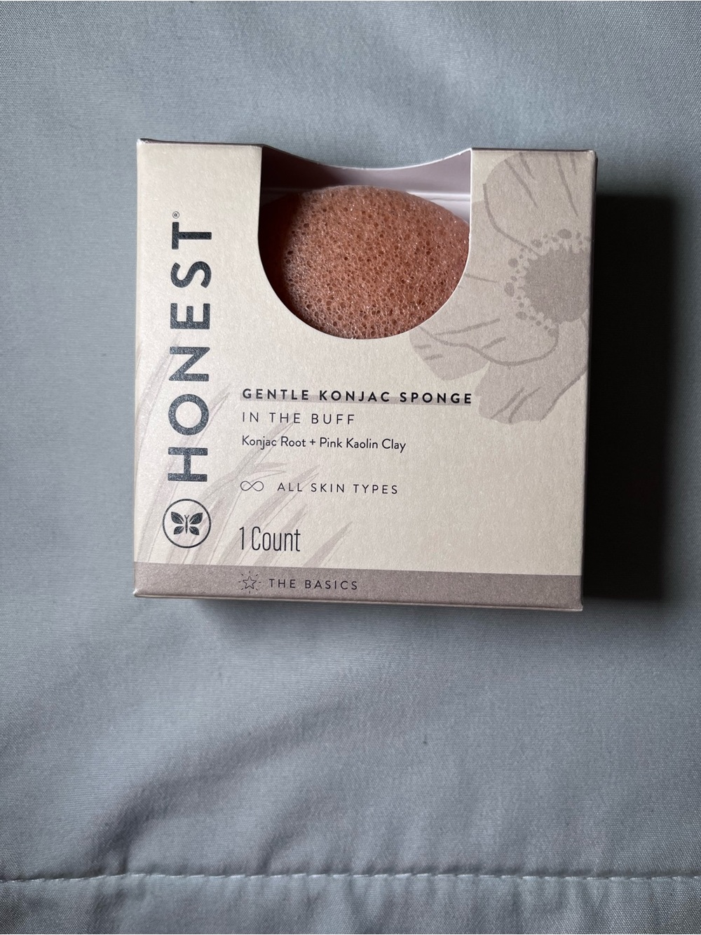Honest Konjac Sponge in the Buff
Gentle konjac sponge New